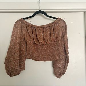 ASTR off the shoulder top